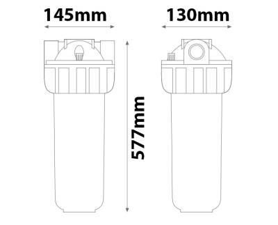 20 inch Atlas Housing Şeffaf MASTER PLUS 3P BFO BX TS - 2