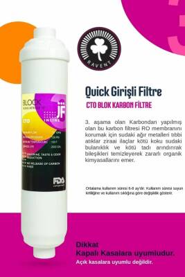 Jammy 5li Kuno Membranlı Su Arıtma Cihazı Filtre Seti - 5